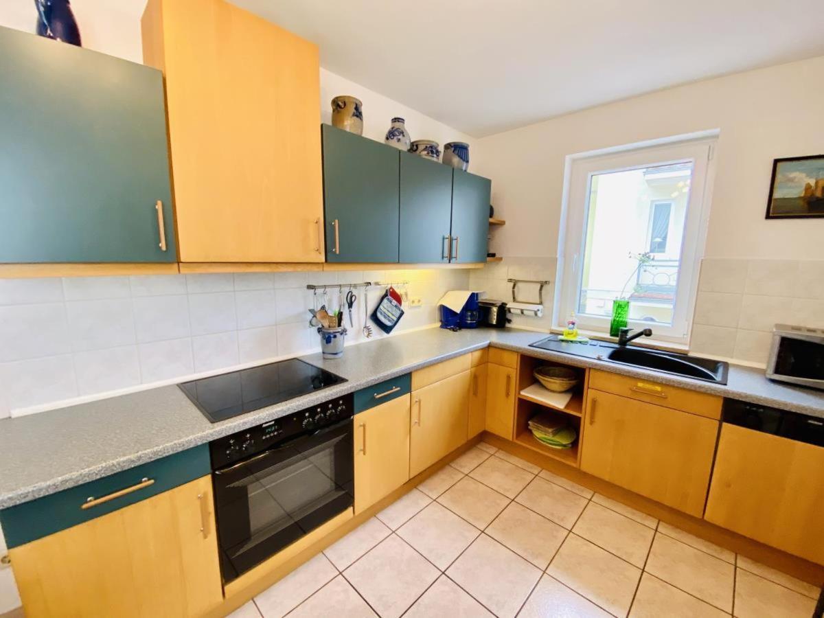 Apartamento Kapitaenshaus Moewenblick Rostock Exterior foto